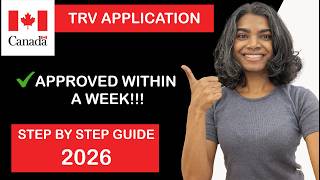 TRV Application after PGWP | How to apply for TRV | TEMPORARY RESIDENT VISA
