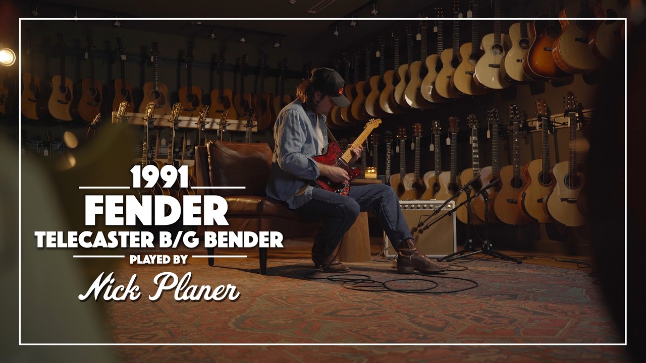 1991 Fender Telecaster played by Nick Planer | Live at Carter Vintage Guitars | Nashville, TN