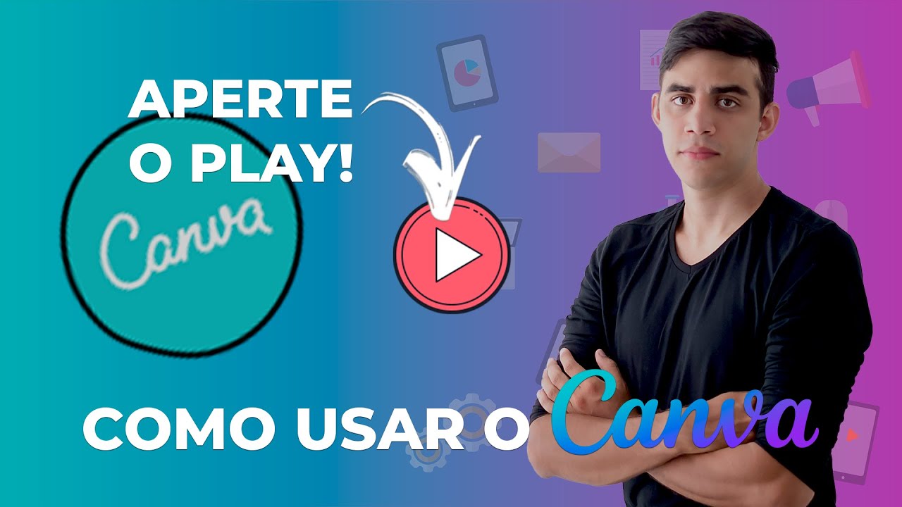 COMO USAR O CANVA DO ZERO | Como Produzir Seus Posts no Canva - YouTube