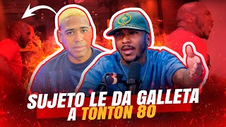 SUJETO LE DA GALLETON A TONTON 80 FRENTE A TODO EL MUNDO ( REVELA LO QUE PASÓ CUANDO SE ENCONTRARON