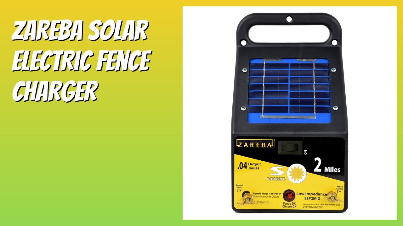 REVIEW (2026): Zareba Solar Electric Fence Charger. Features