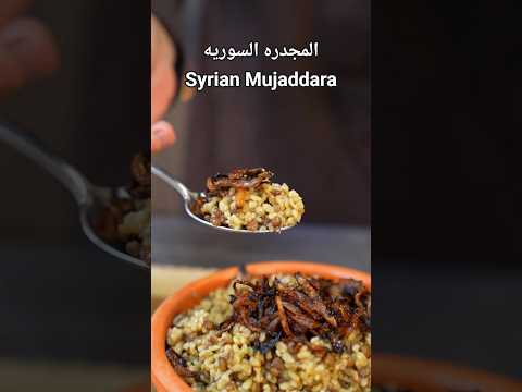 المجدره السوريه   طبخ  