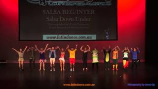 SALSA SHOW @ LDA BALL 2013 - Salsa Beginners