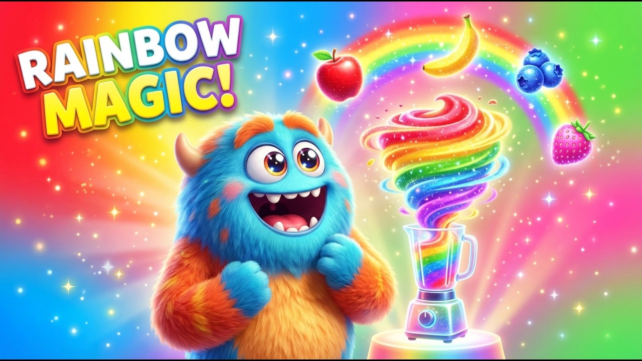 The Rainbow Recipe 🌈 | Magical Kitchen Story