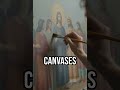 Witness art's magic unfold! #ArtTransformation #CreativeProcess #Inspiration