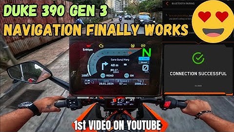 Finally NAVIGATION activated on DUKE 390 GEN3😍 | NO CLICK BAITS😎🙏🏻