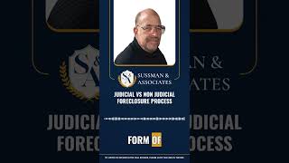 Judicial vs Non Judicial Foreclosure Process