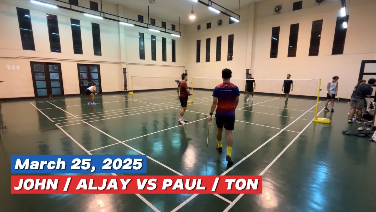 JOHN / ALJAY vs PAUL / TON | March 25, 2025 | Redwoods