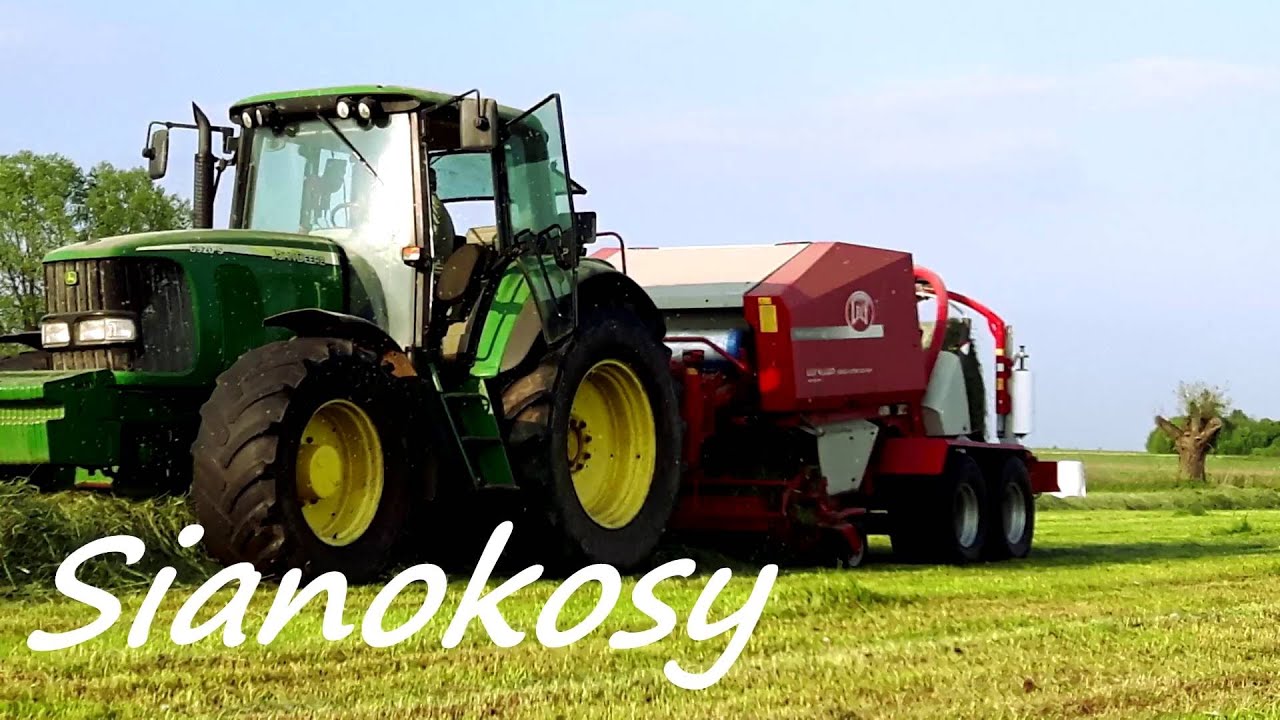 Sianokosy na Podlasiu 2016 | John Deere | McCormick | Lely Welger