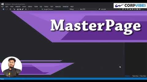 Working with MasterPages for site layout in Asp.net C#( हिन्दी ) - Corpvibes