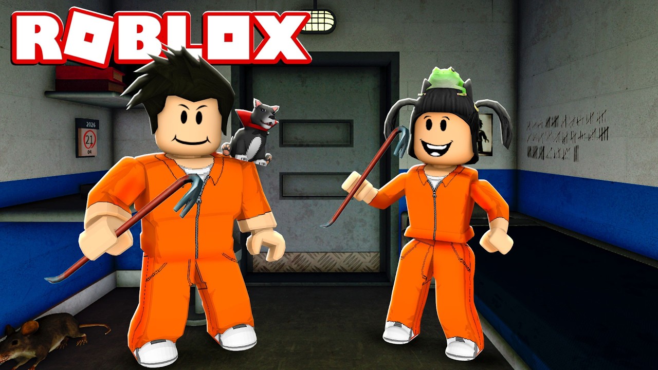 LOKIS NA PRISÃO COM RATINHOS | Roblox - Break the Prison