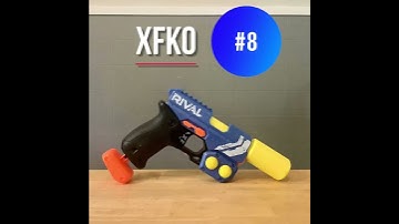 Nerf Mod XFKO #8!  Modified Nerf Rival Knock Out!  “ J’s Jewel “!  #shorts #nerf #nerfmod