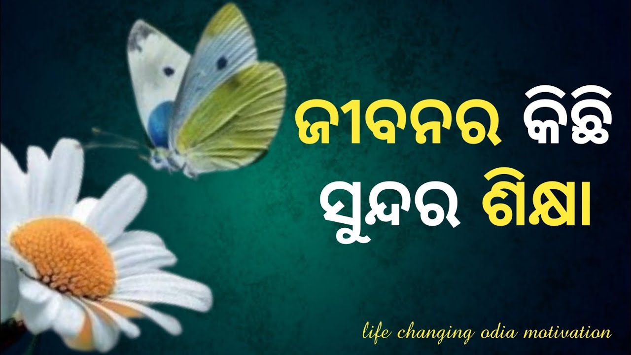 Beautiful lessons of life || ଜୀବନର କିଛି ସୁନ୍ଦର ଶିକ୍ଷା || Motivational ...