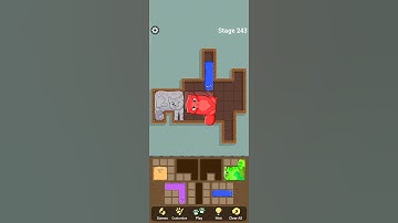 Funny puzzle cat | level 243 | gameplay walkthrough android ios game#shorts #puzzlecat #catpuzzle