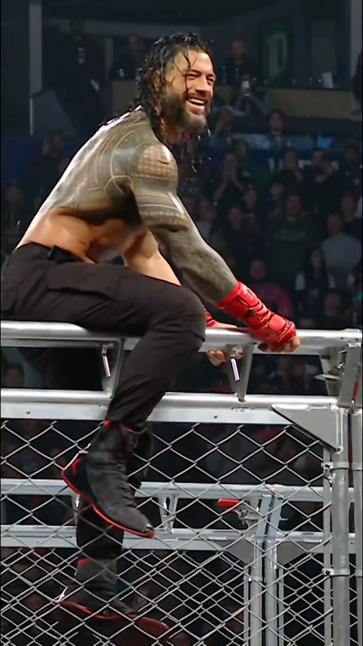 Even Roman had to crack a smile ?