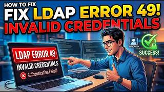 How To Fix LDAP Error 49 Invalid Credentials