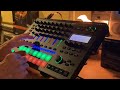 Techno House track on MC 707 live performance 