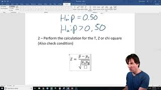 One Proportion Z-Test - Statistical Hypothesis Testing