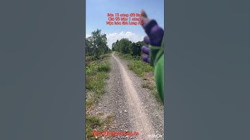 Cần bán nhanh DT 15 công đất lúa giá 95 triệu 1 công thuộc huyện mộc hóa tỉnh Long An