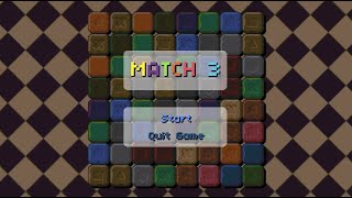 Match-3(LOVE 2D and LUA) CS50'S GameDevelopment