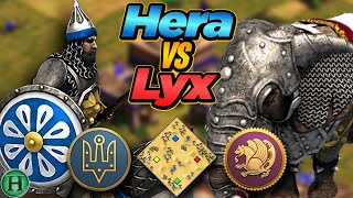 Slavs vs Persians | 1v1 Arabia | vs Lyx | AoE2