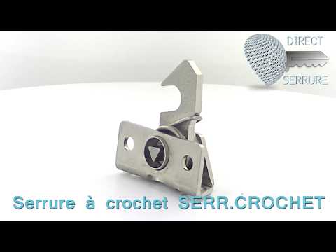 Serrure à crochet - SERR.CROCHET _ Direct-Serrure.fr