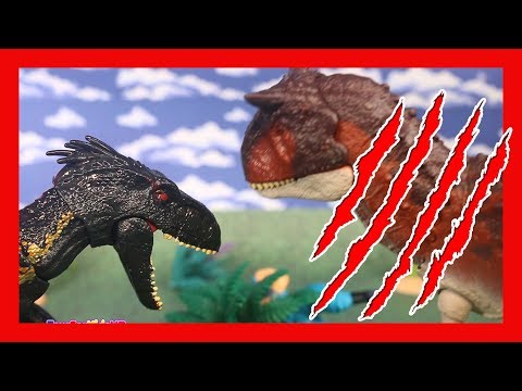 Conociendo juguetes de dinosaurios en español 😀 Videos de Juguetes de Dinosaurios de Jurassic World