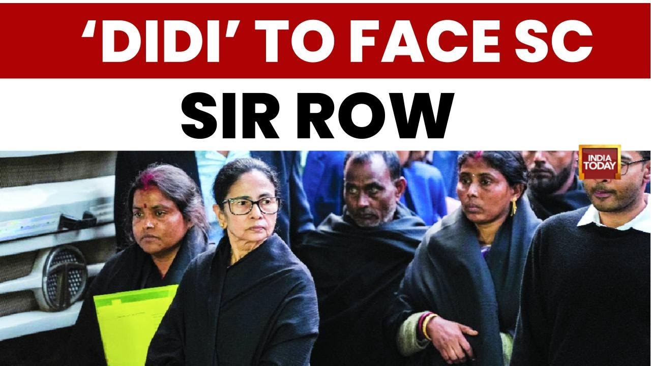 WB SIR Row | Mamata Banerjee to Appear in Supreme Court Tomorrow Over Bengal SIR Drive Dispute