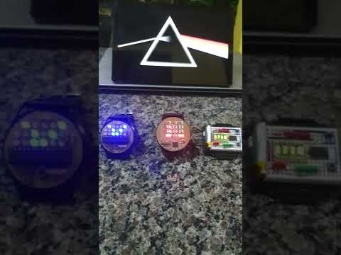 Binary Watch and Breadboard Watch