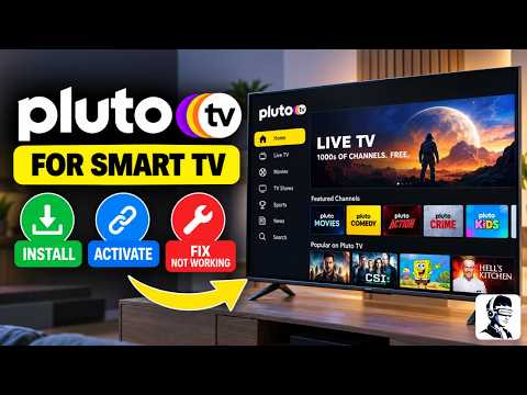 Pluto TV on Smart TV – How to Install, Activate & Fix Problems
