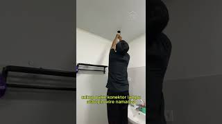 #ceritarumah ganti lampu downlight 5w cuma 9rb500