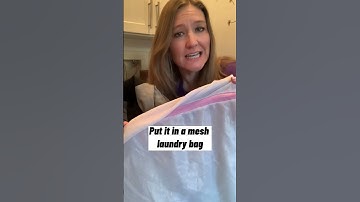 Dry Clean Your Clothes At Home: SECRET METHOD! #shorts