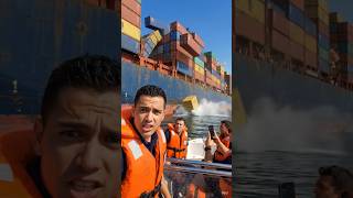 "Cargo Ship Disaster Caught LIVE — Containers Falling Into the Ocean!”🔥