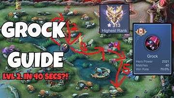 Abuse the New Roam Adjustment with This Grock Guide! | 300+ Stars Roamer Explains | MLBB