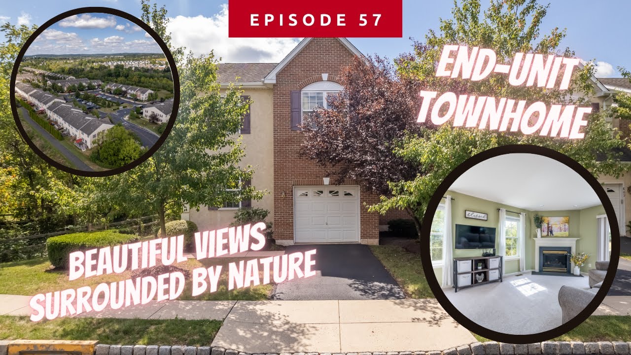 Beautiful EndUnit Townhome For Sale in Red Hill, PA YouTube