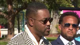 Family members urging help to find identities of 2 gunman who shot 8 people at park