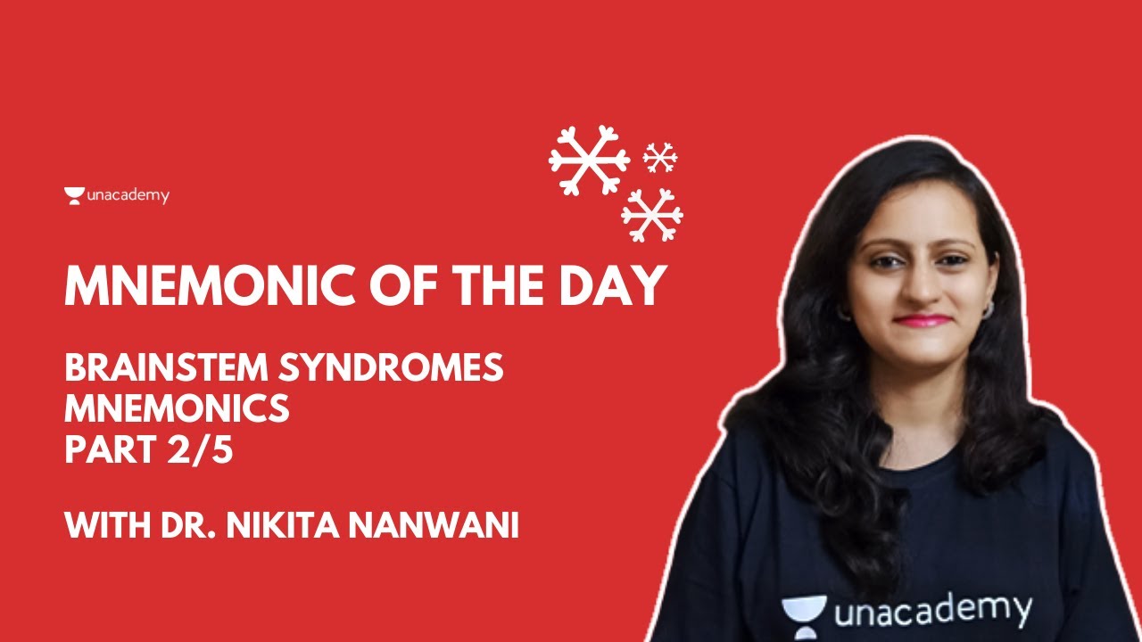 Midbrain Syndromes- Part 2 /5 Brainstem Syndromes Mnemonics | Dr. Nikita Nanwani