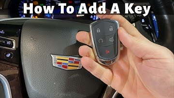 2013 - 2016 Cadillac XTS How To Program A Remote Key Fob - How To Add Smart Keys