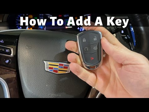 2013 - 2016 Cadillac XTS How To Program A Remote Key Fob - How To Add Smart Keys