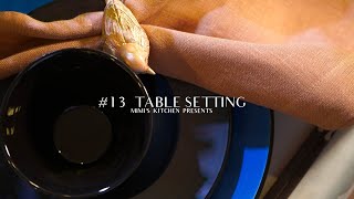 #13【テーブルコーディネート】ネイチャータイランド ～男性でもできる！簡単コーディネート｜簡単にできる方法を紹介