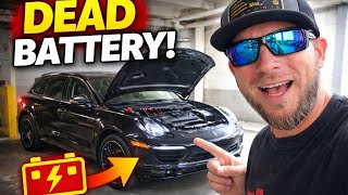 HOW TO JUMP START A PORSCHE CAYENNE