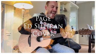 Page - Ed Sheeran Cover
