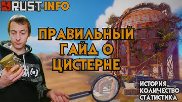 RUST-INFO Правильный ГАЙД о ЦИСТЕРНЕ (История, Статистика, Количество) , она же Сфера, Шар, THE DONE
