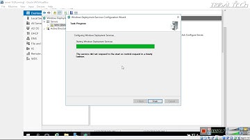 Configuration of Windows Deployment Services within Win Server 2016 VM