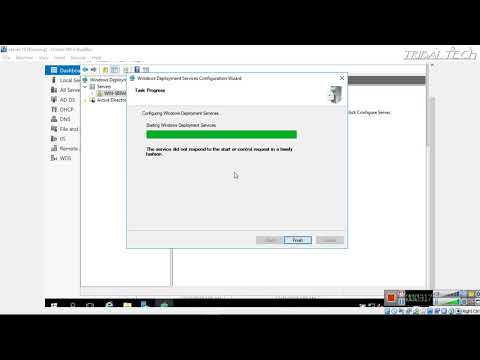 Configuration of Windows Deployment Services within Win Server 2016 VM