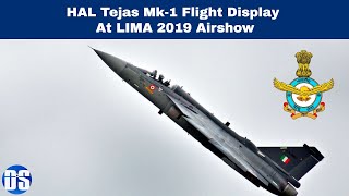 HAL Tejas Mk-1 performs at the LIMA 2019 Malaysia Airshow