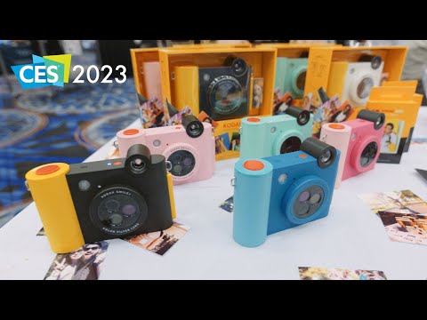 Check that Kodak Yellow! Kodak Smile+ Quick Lok at CES 2023