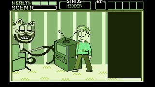 garfield gameboy'd: gorefield's chase and attack test