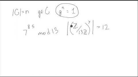 Exponents in Modular Arithmetic