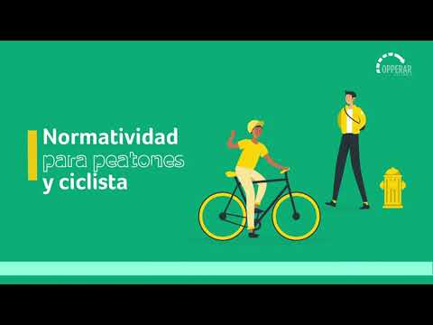 Normatividad para peatones y ciclistas